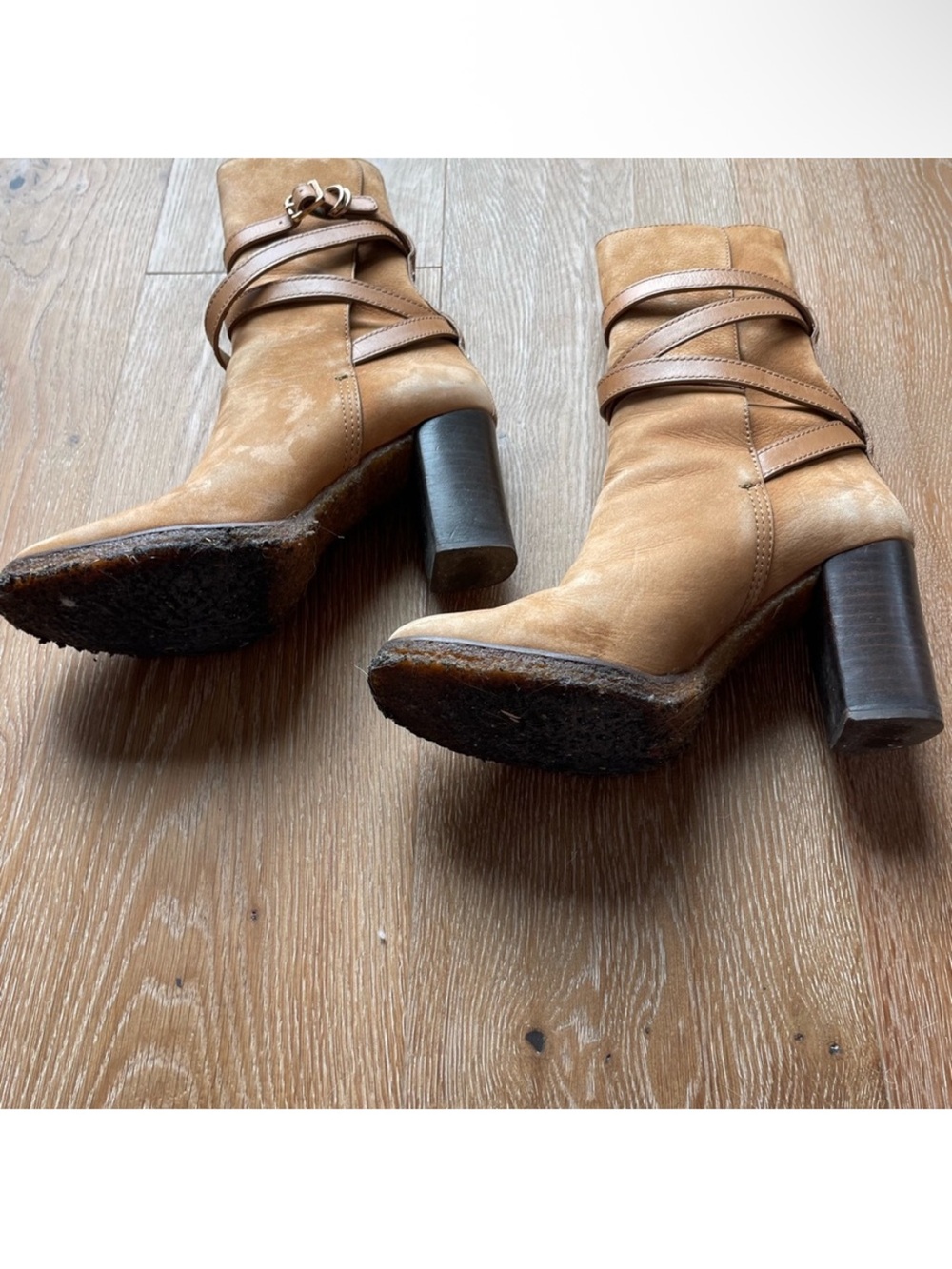Tory Burch Women's Brown Leather  Boots